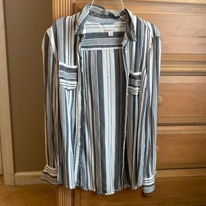 Worn Striped Flannel